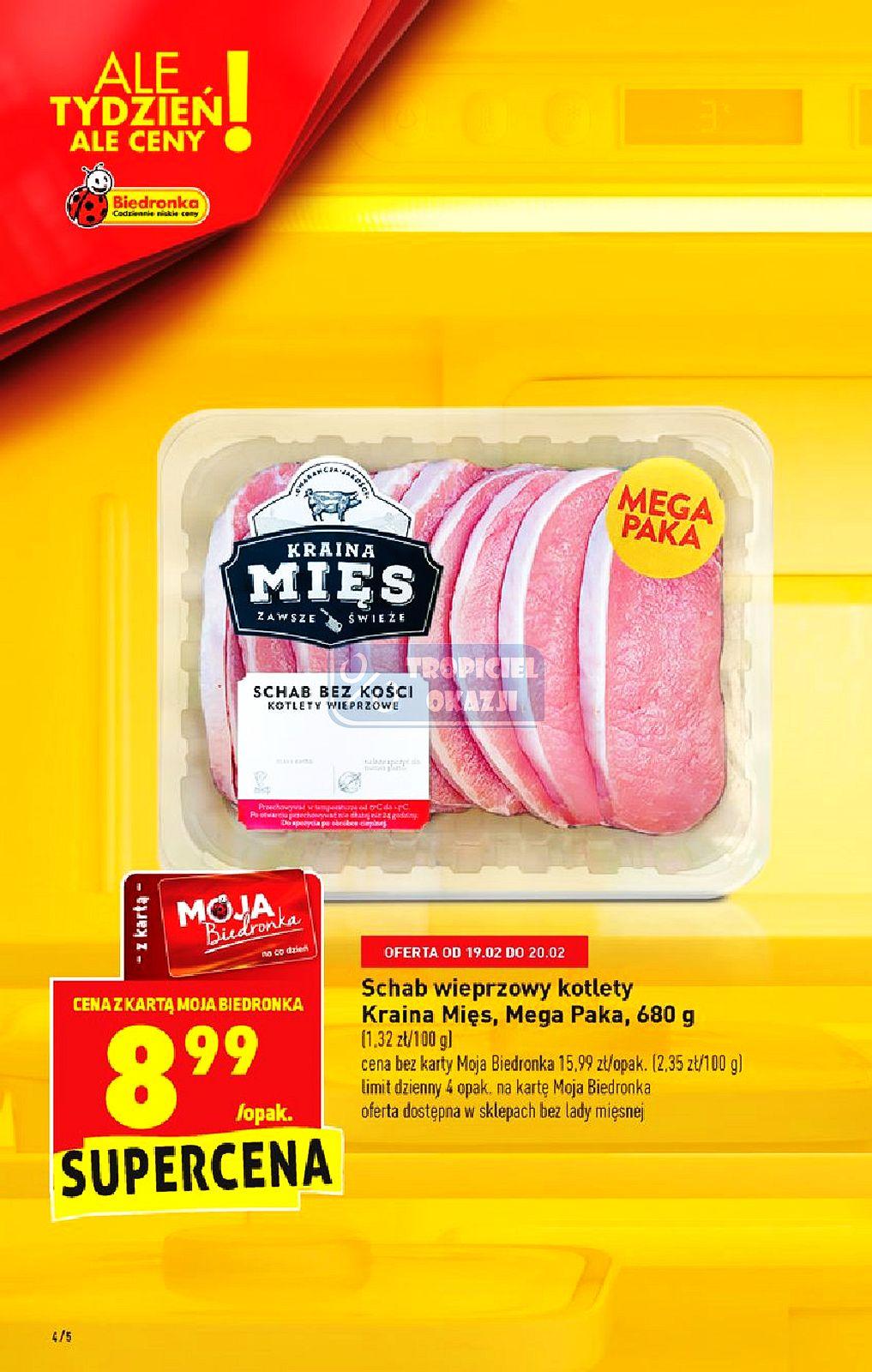 Gazetka promocyjna Biedronka str. 4