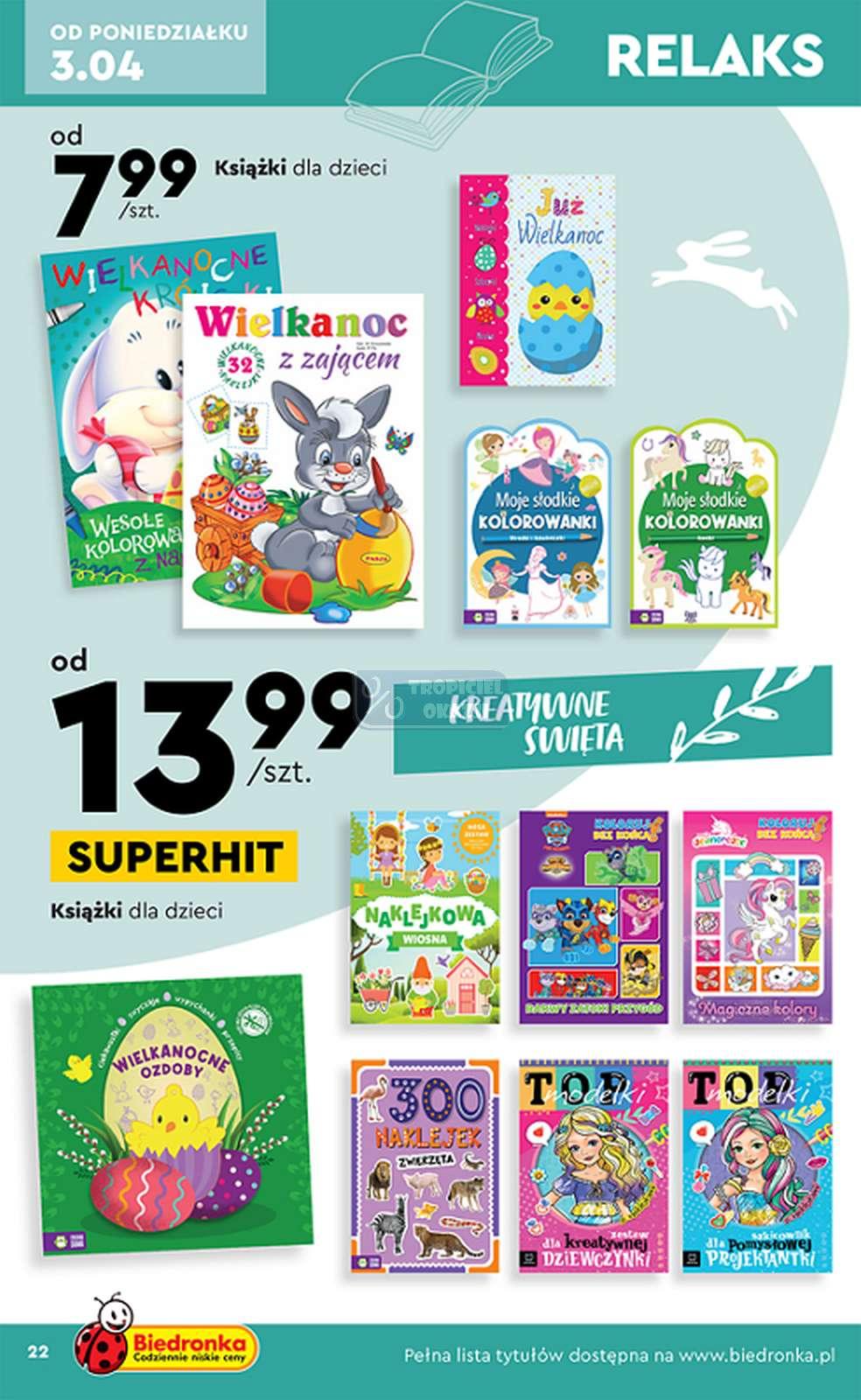 Gazetka promocyjna Biedronka str. 22