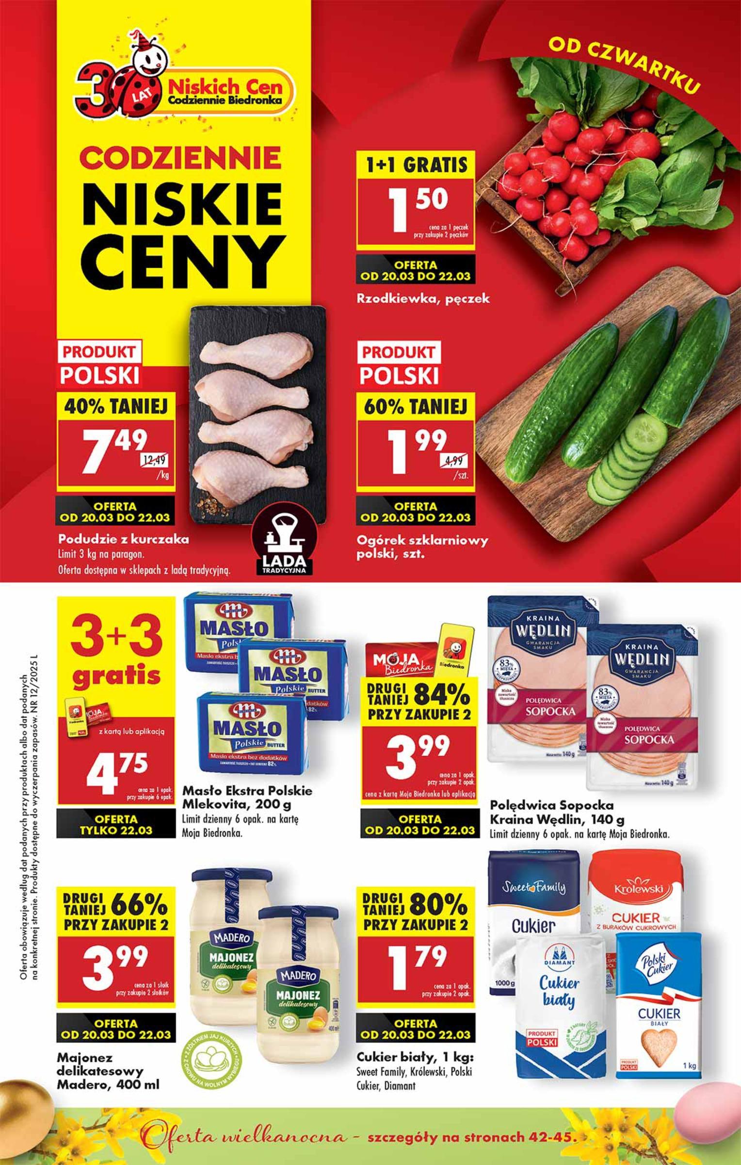 Gazetka promocyjna Biedronka str. 1