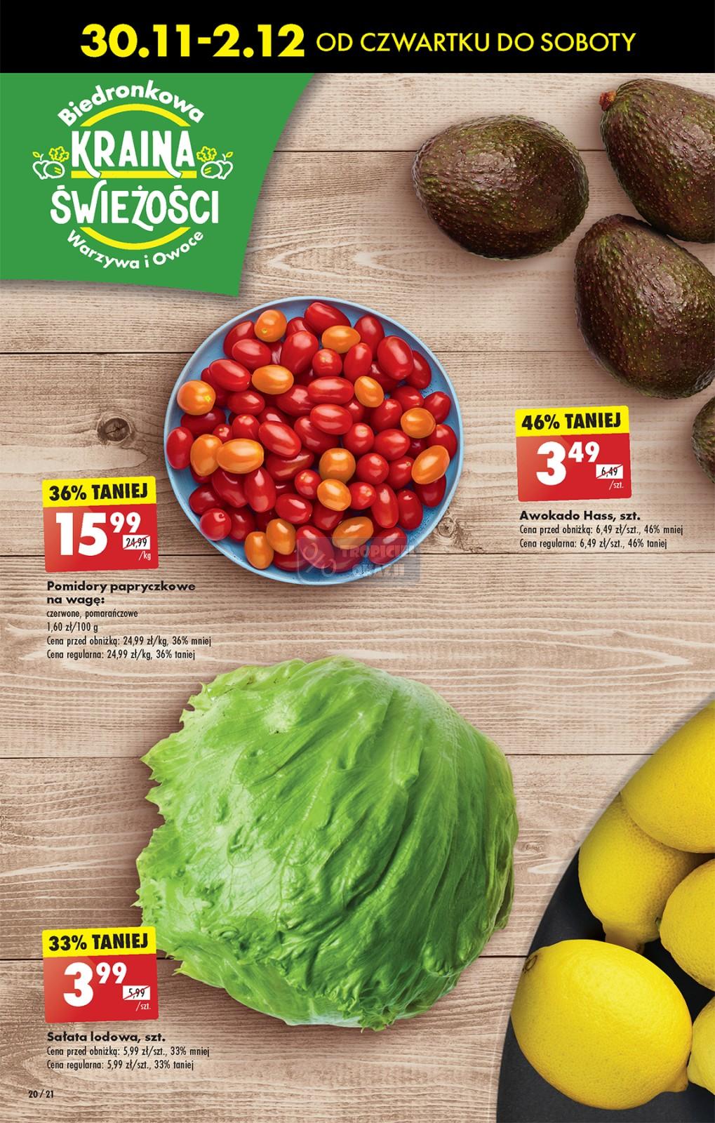 Gazetka promocyjna Biedronka str. 20