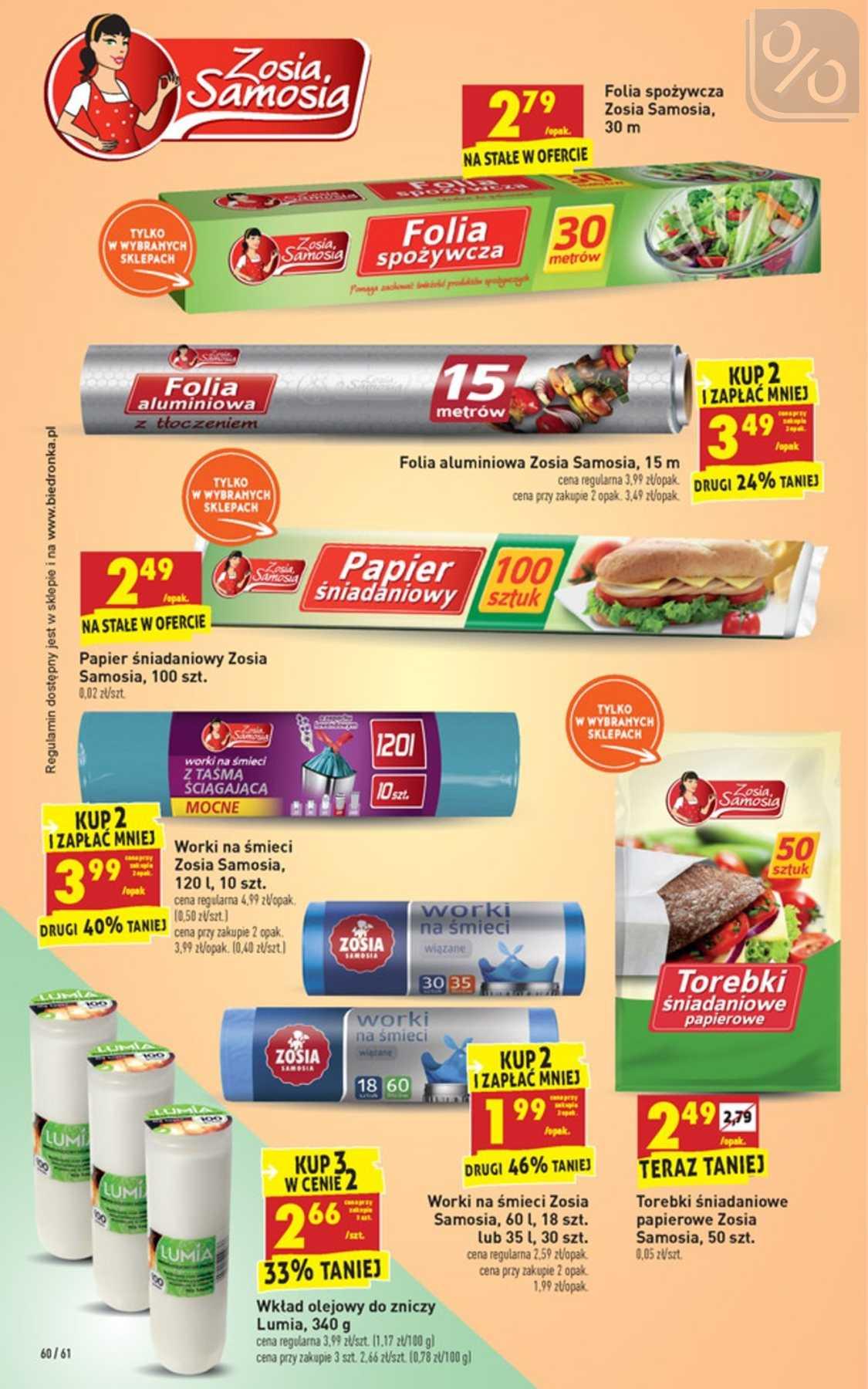 Gazetka promocyjna Biedronka str. 60