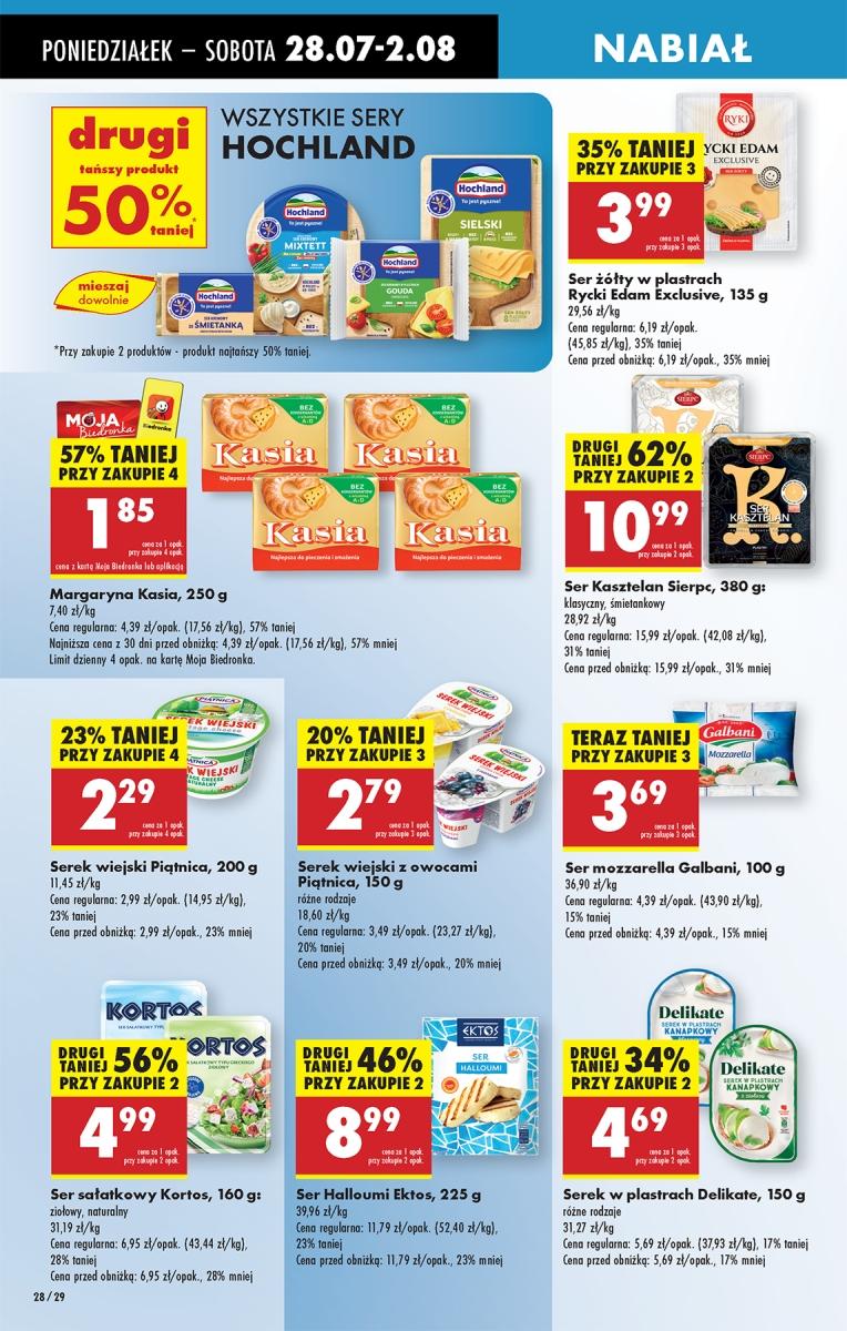Gazetka promocyjna Biedronka str. 28