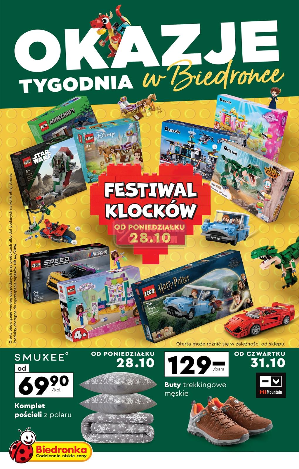 Gazetka promocyjna Biedronka str. 1