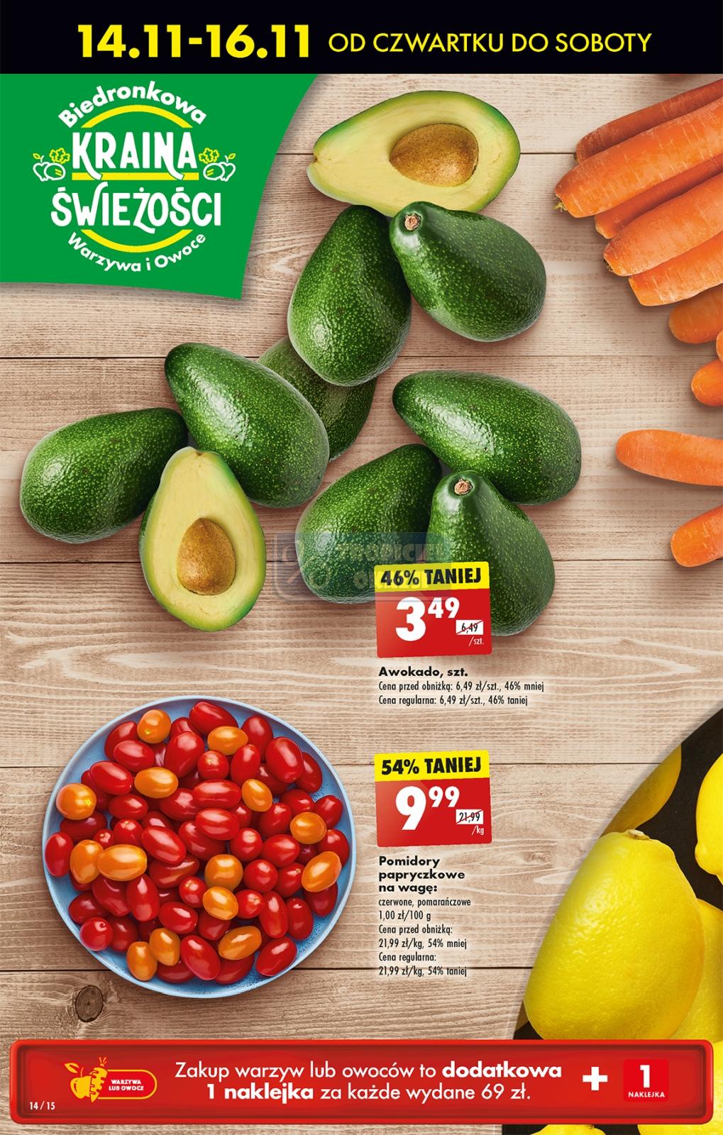 Gazetka promocyjna Biedronka str. 14