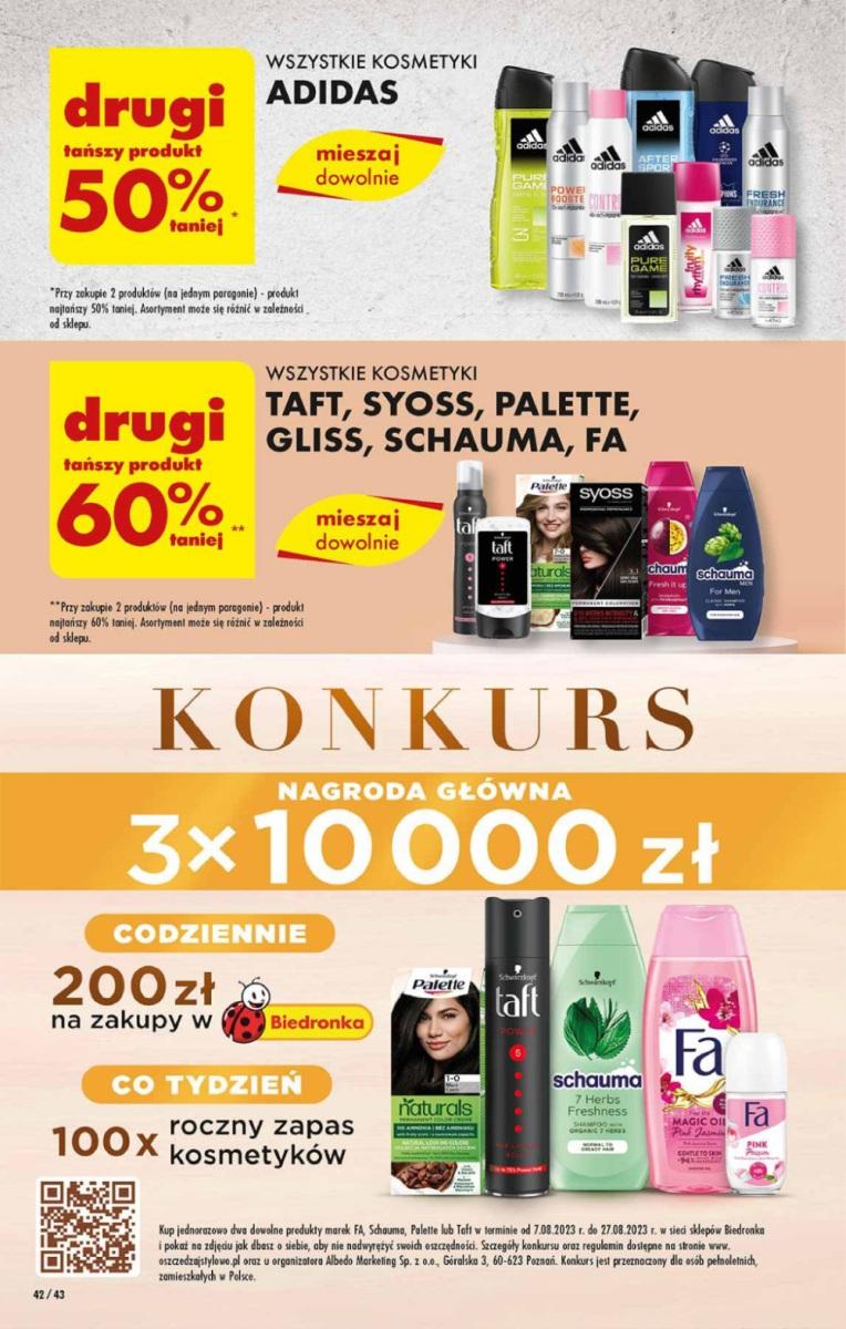 Gazetka promocyjna Biedronka str. 42
