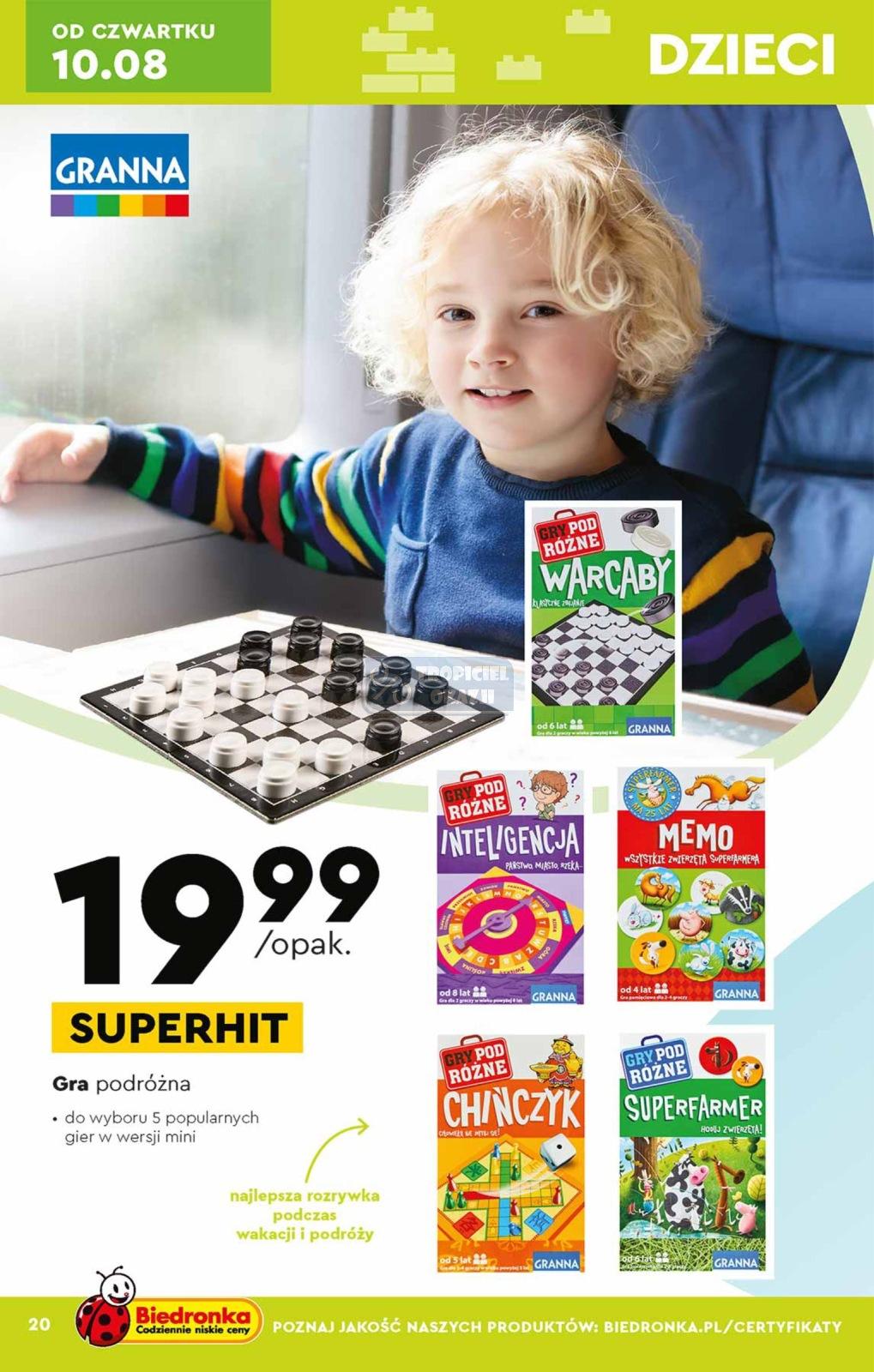 Gazetka promocyjna Biedronka str. 20