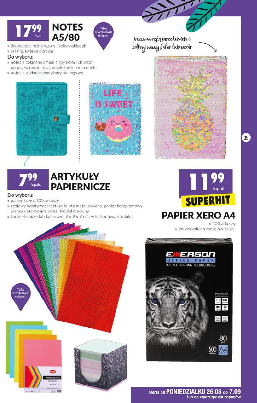 Gazetka promocyjna Biedronka str. 35