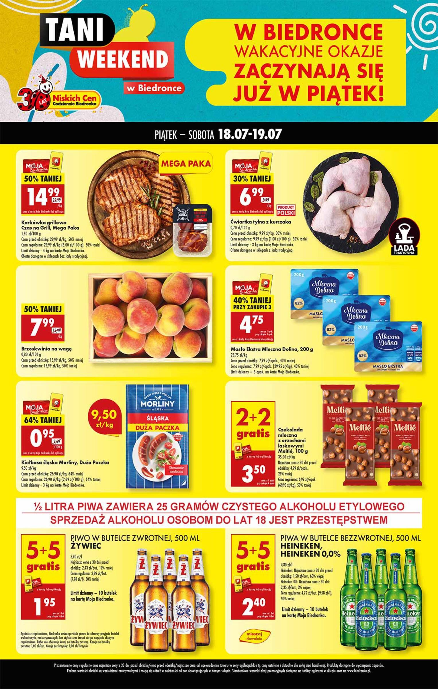 Gazetka promocyjna Biedronka str. 1