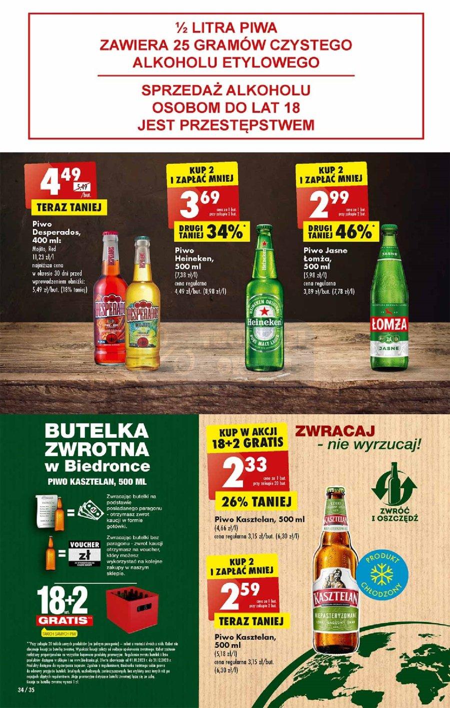 Gazetka promocyjna Biedronka str. 34