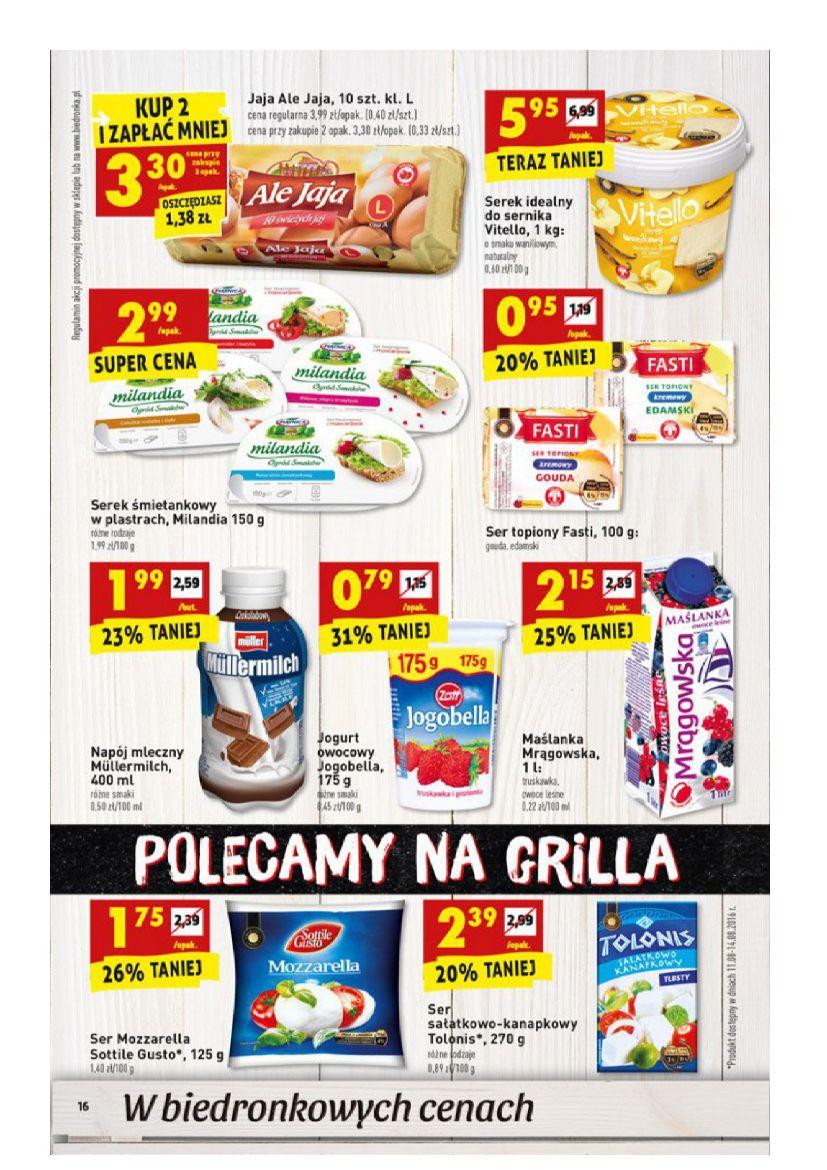 Gazetka promocyjna Biedronka str. 16