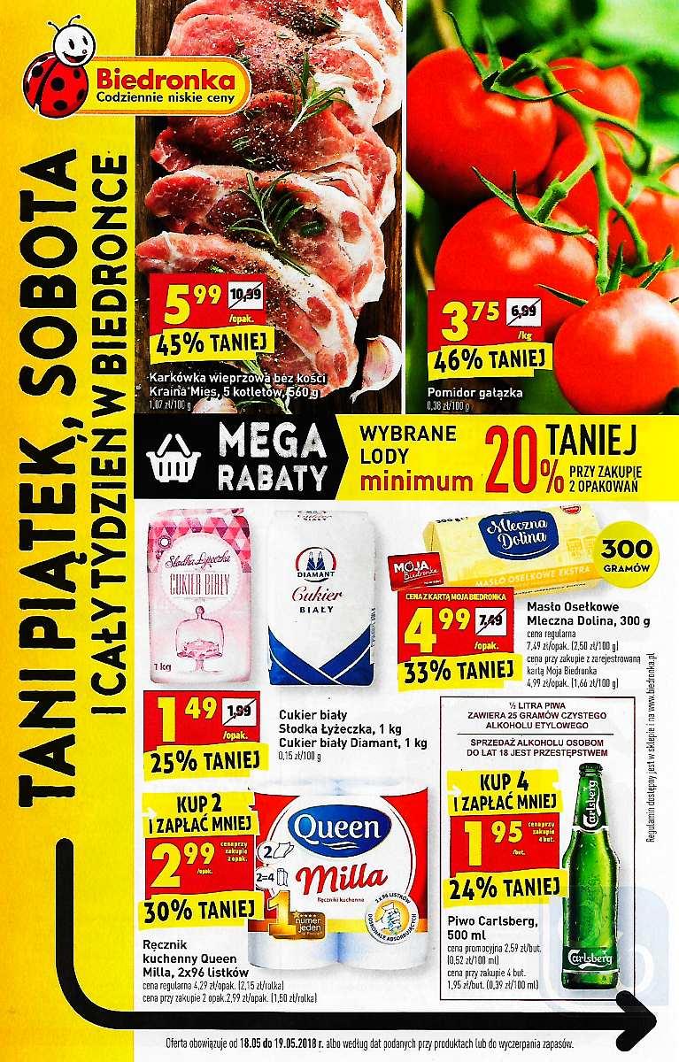 Gazetka promocyjna Biedronka str. 1