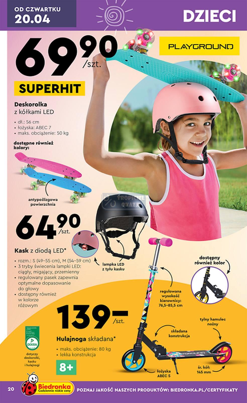 Gazetka promocyjna Biedronka str. 20