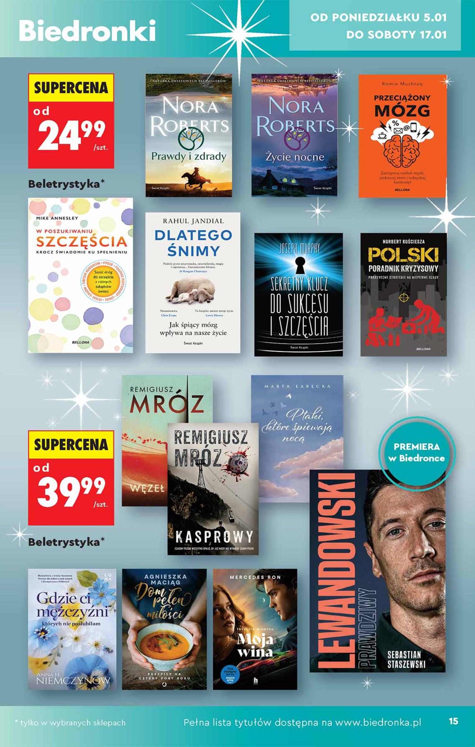 Gazetka promocyjna Biedronka str. 15