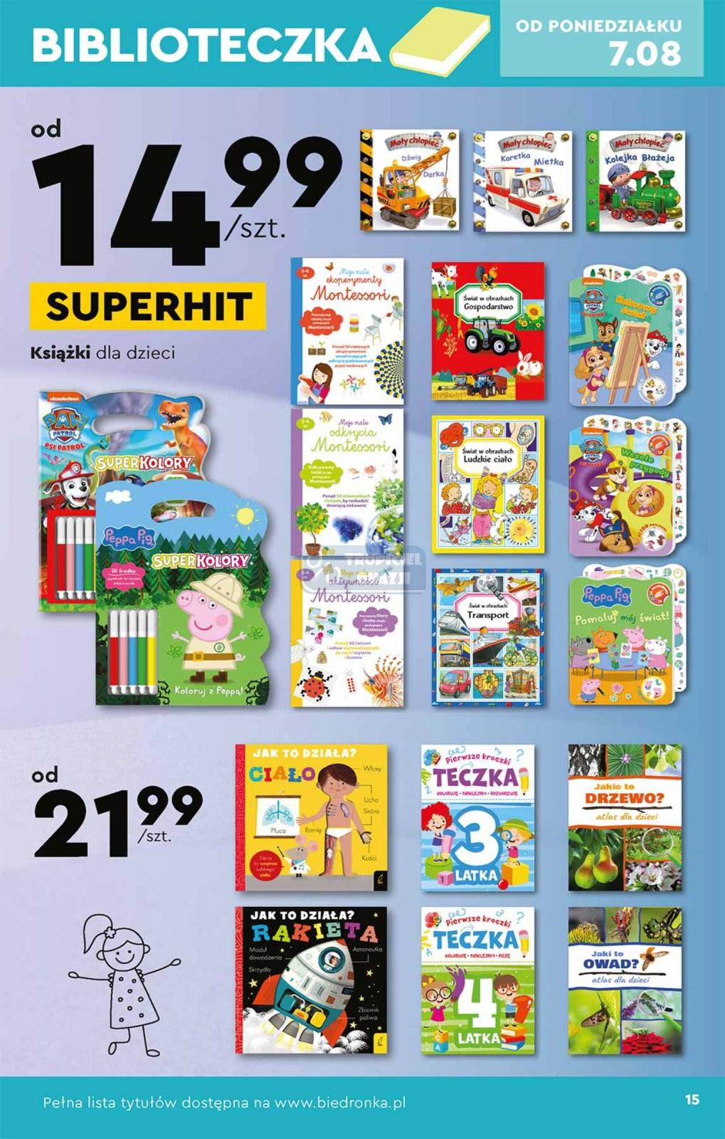 Gazetka promocyjna Biedronka str. 15