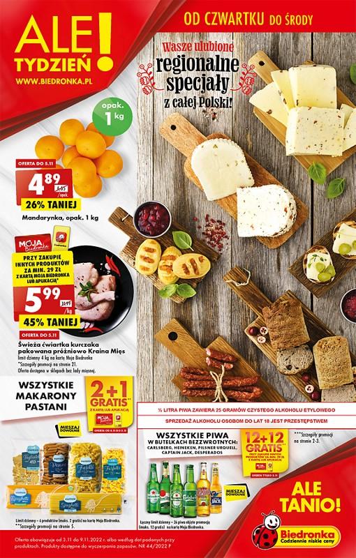 Gazetka promocyjna Biedronka str. 1