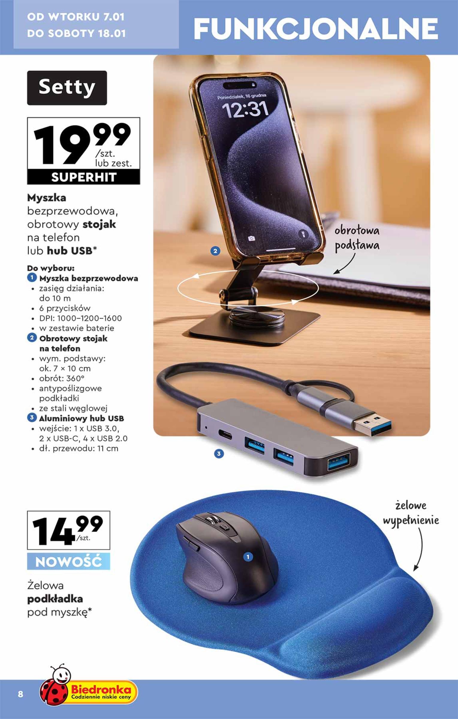 Gazetka promocyjna Biedronka str. 8