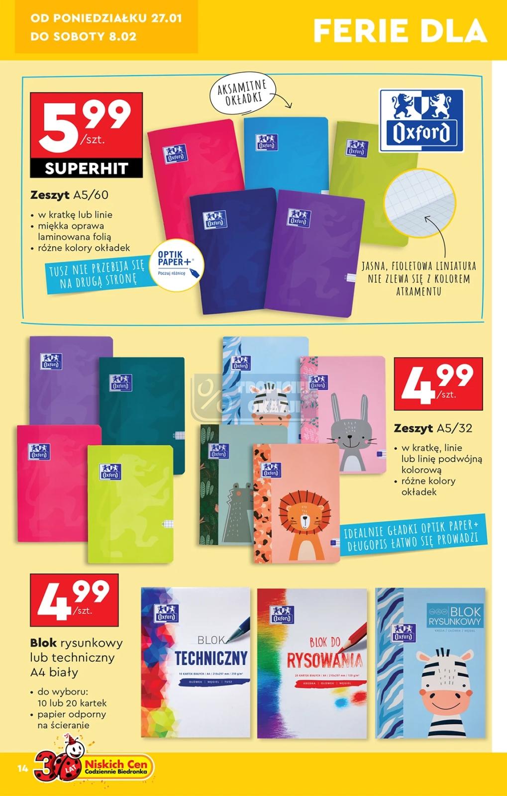 Gazetka promocyjna Biedronka str. 14