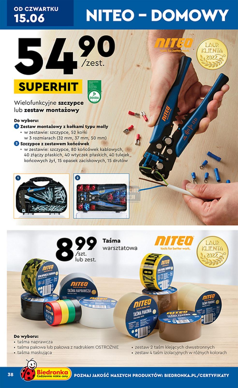 Gazetka promocyjna Biedronka str. 38