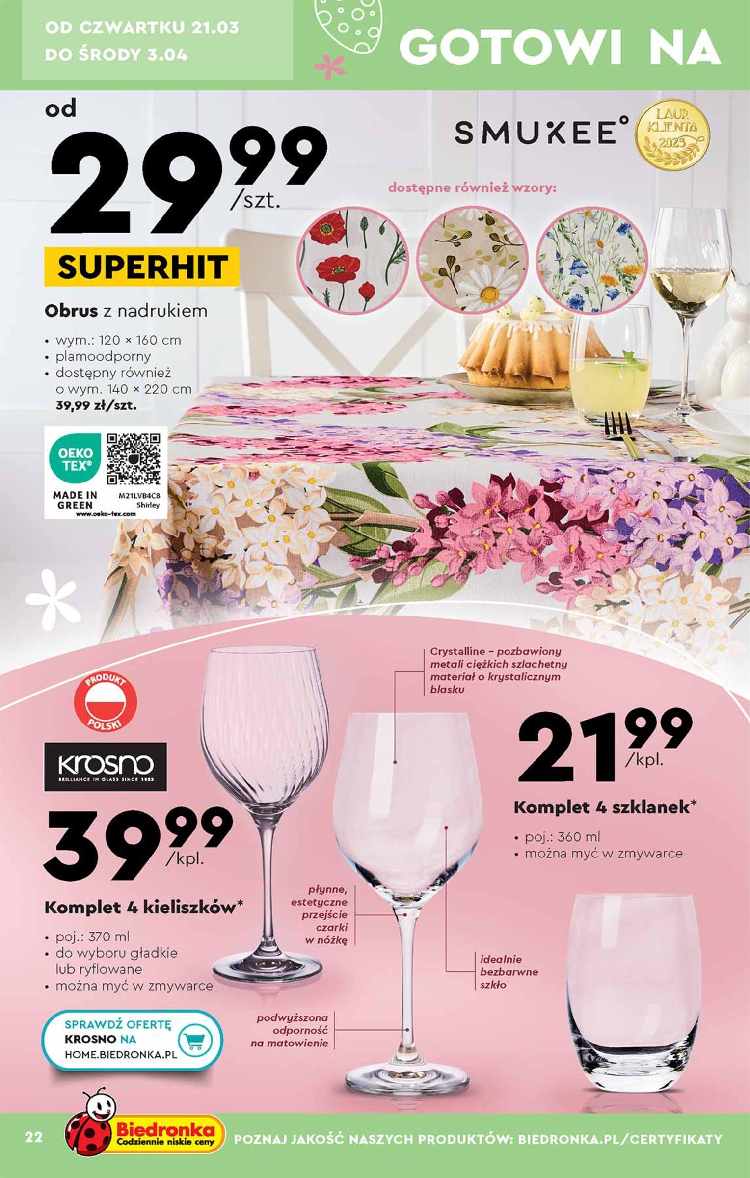 Gazetka promocyjna Biedronka str. 22