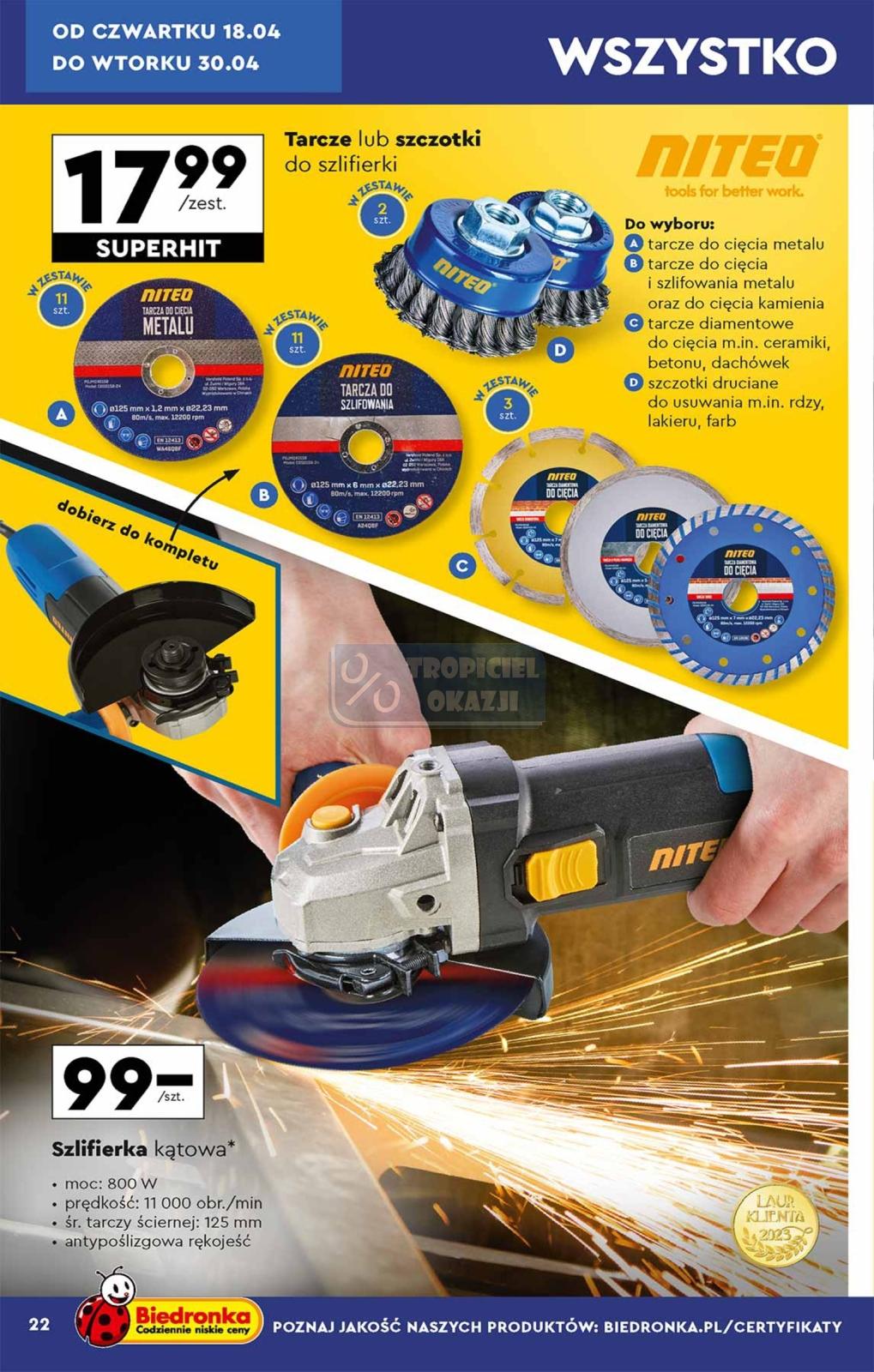 Gazetka promocyjna Biedronka str. 22