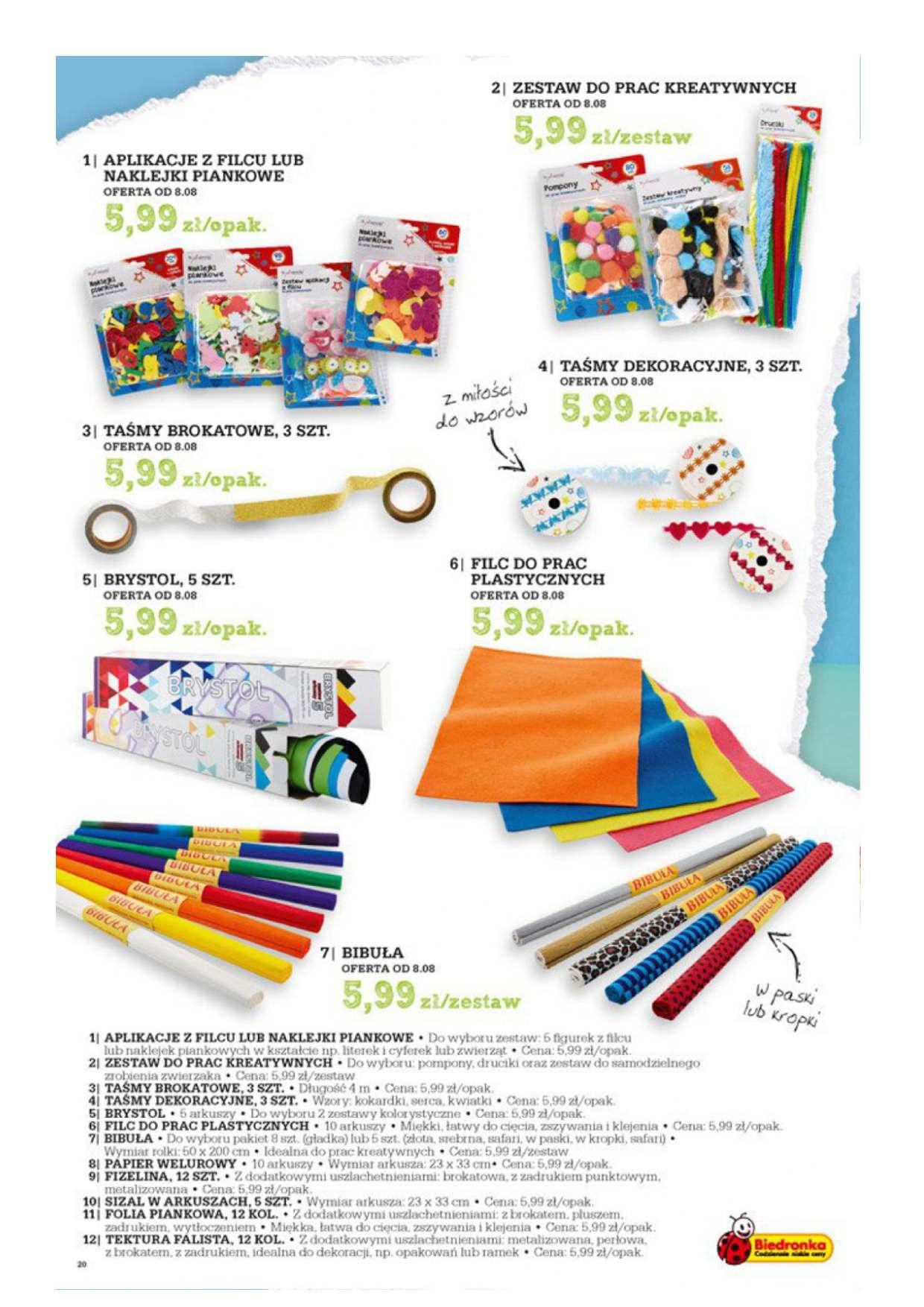 Gazetka promocyjna Biedronka str. 20
