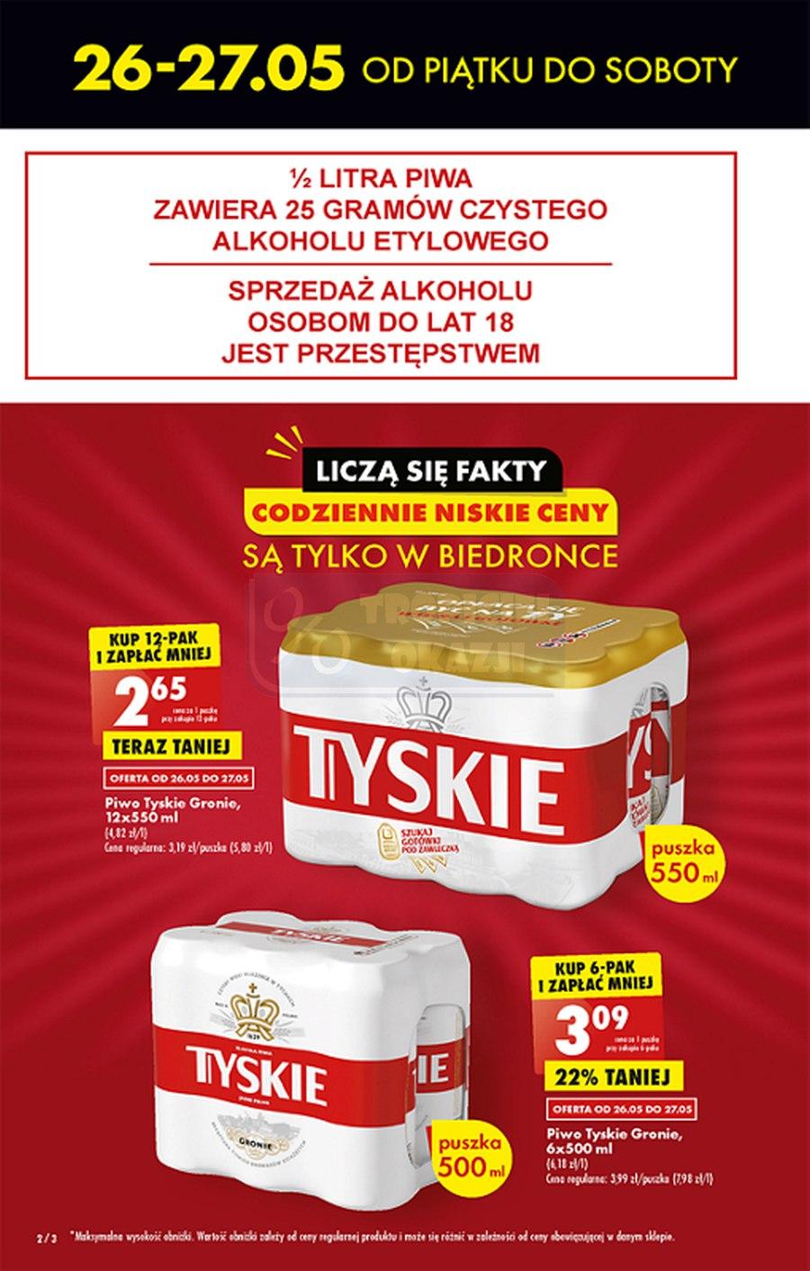 Gazetka promocyjna Biedronka str. 2