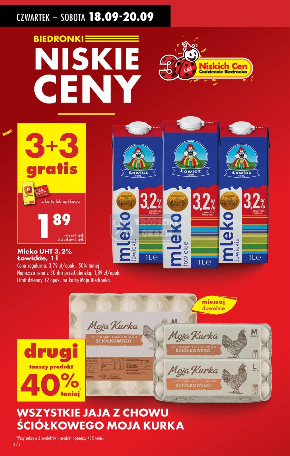 Gazetka promocyjna Biedronka str. 2