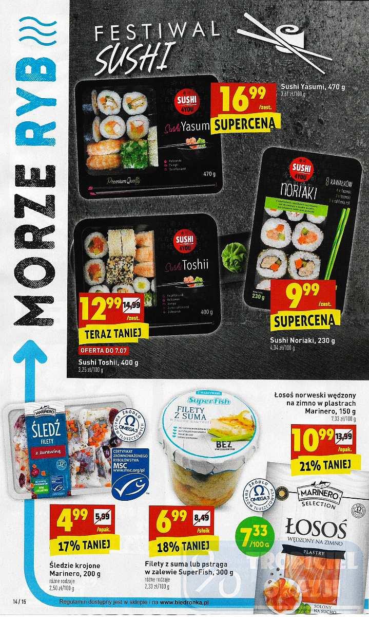 Gazetka promocyjna Biedronka str. 14