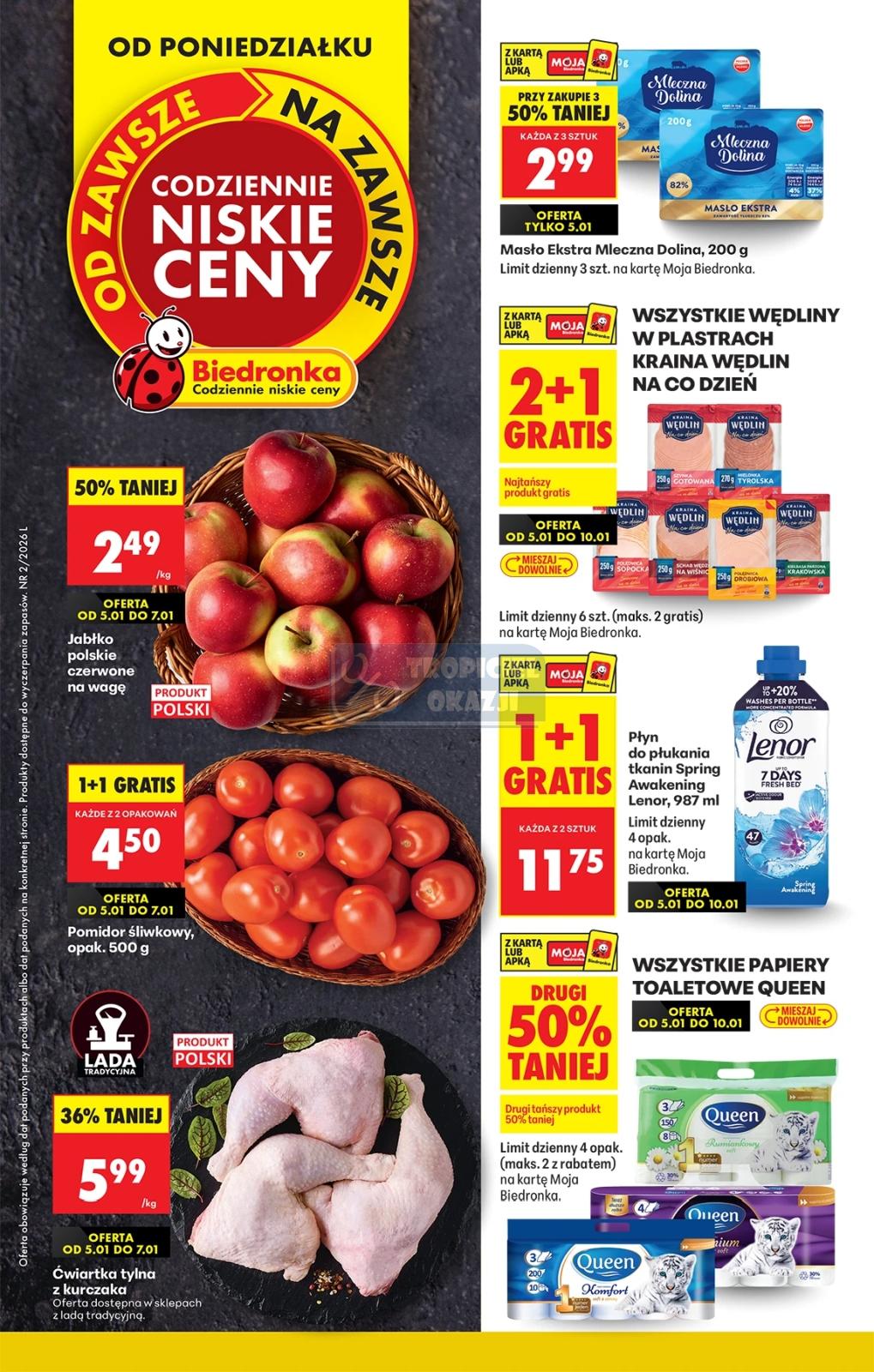 Gazetka promocyjna Biedronka str. 1