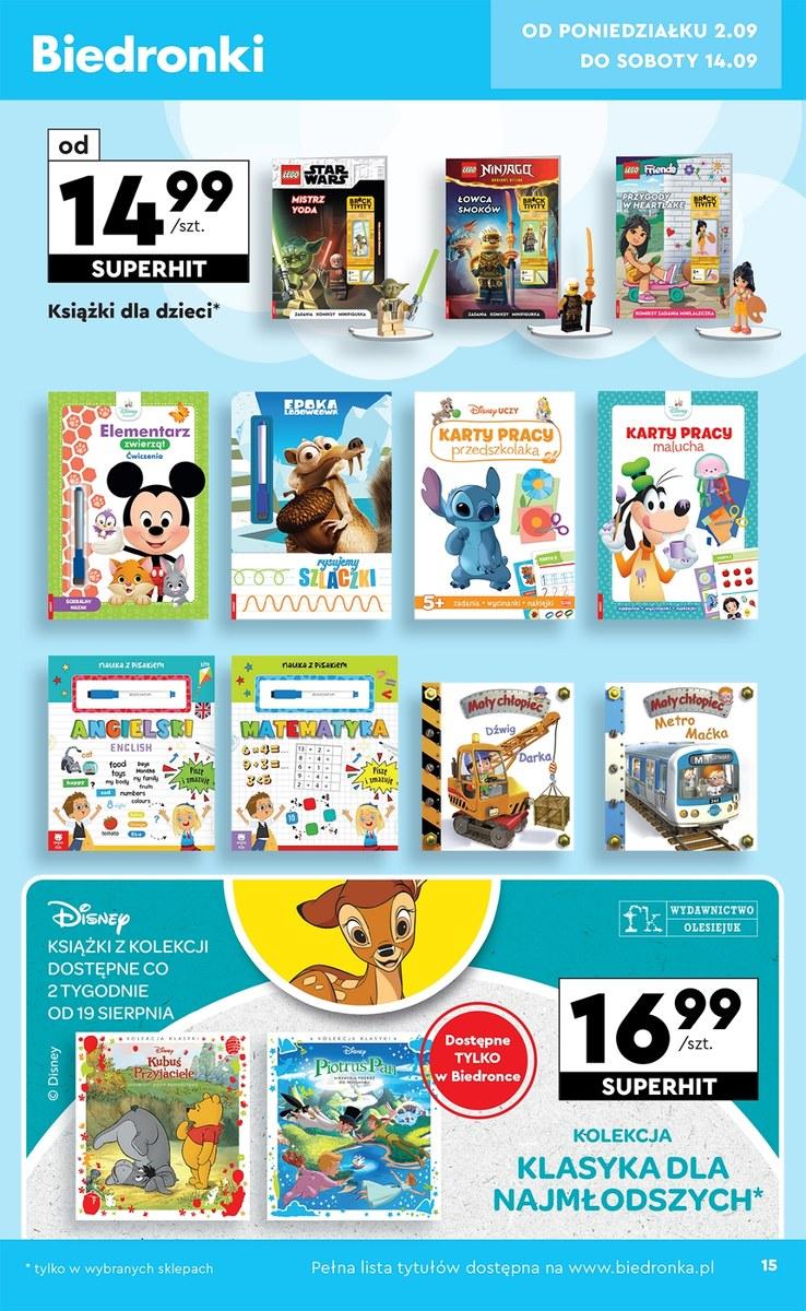 Gazetka promocyjna Biedronka str. 15