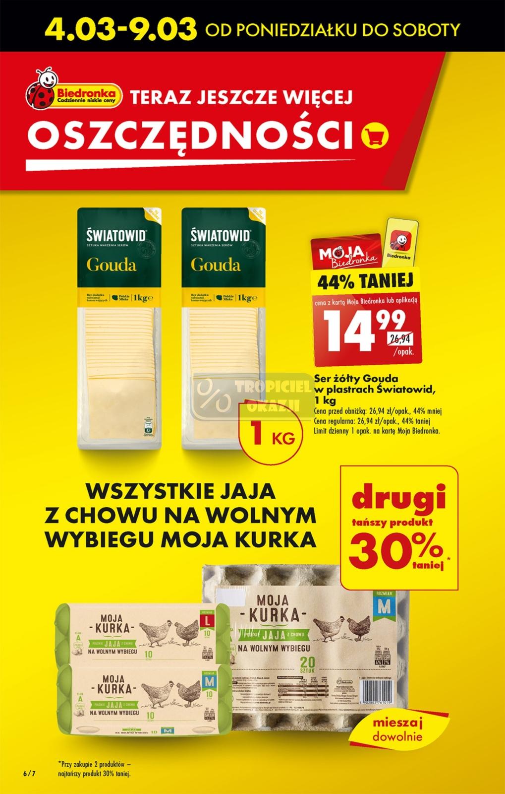 Gazetka promocyjna Biedronka str. 3