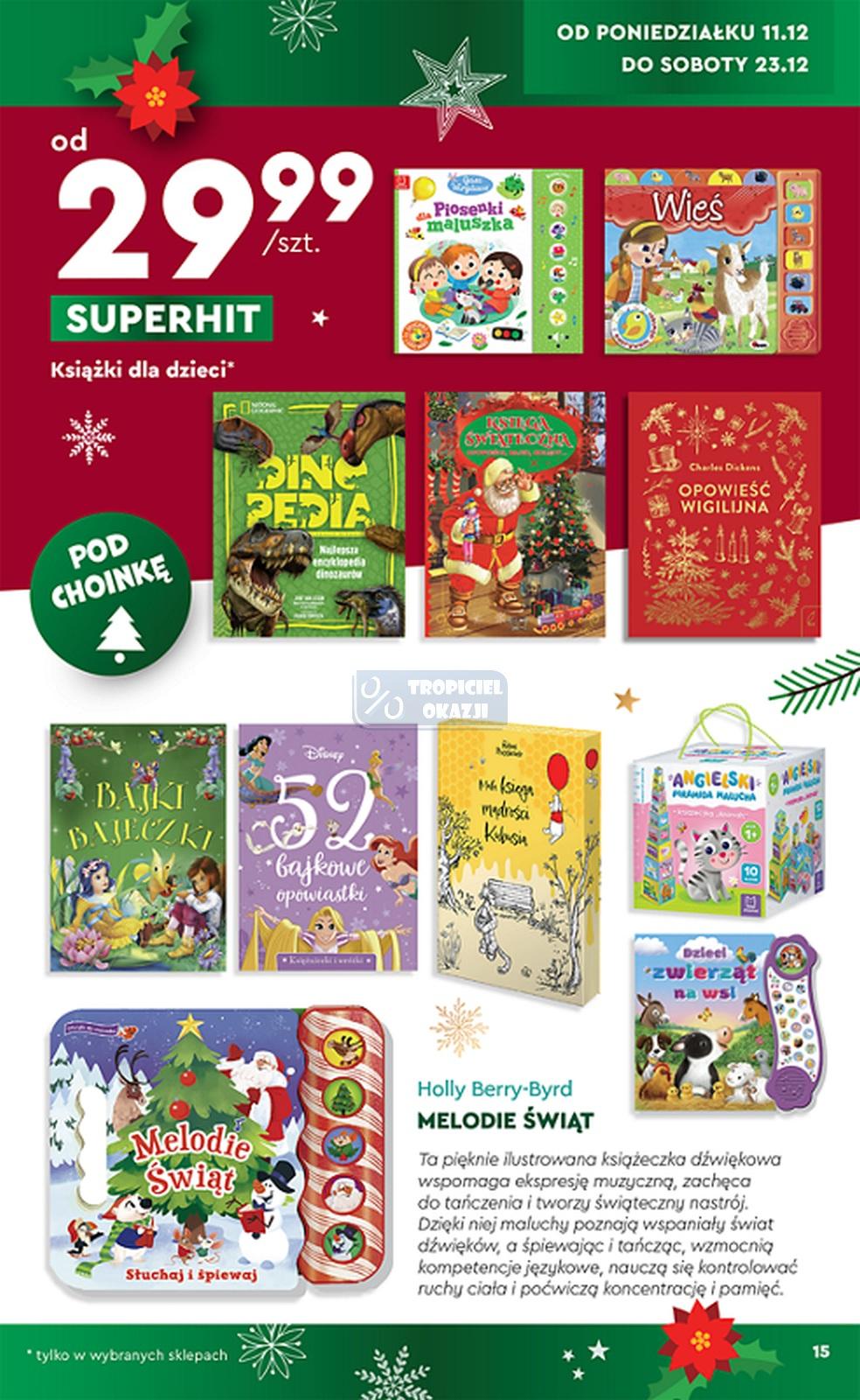 Gazetka promocyjna Biedronka str. 15