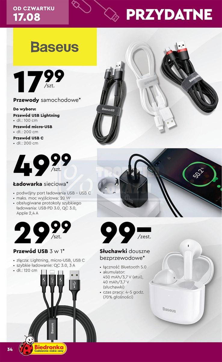 Gazetka promocyjna Biedronka str. 34