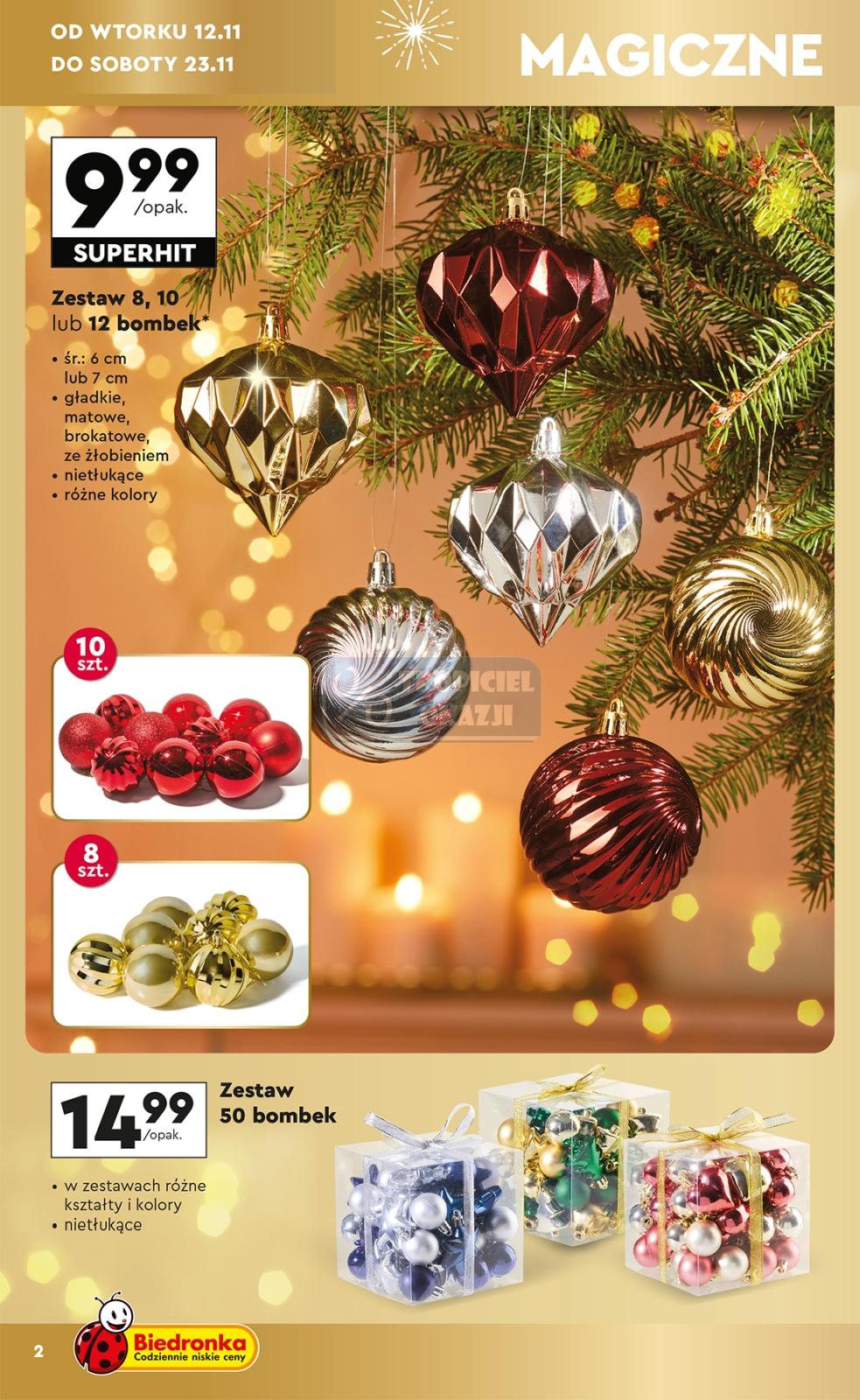 Gazetka promocyjna Biedronka str. 2
