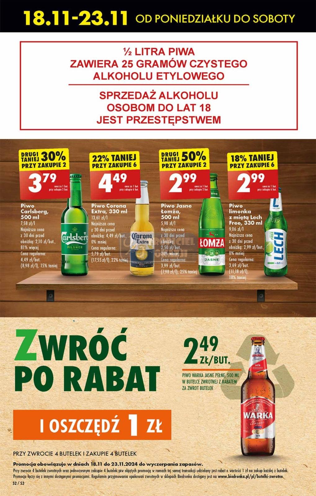 Gazetka promocyjna Biedronka str. 52
