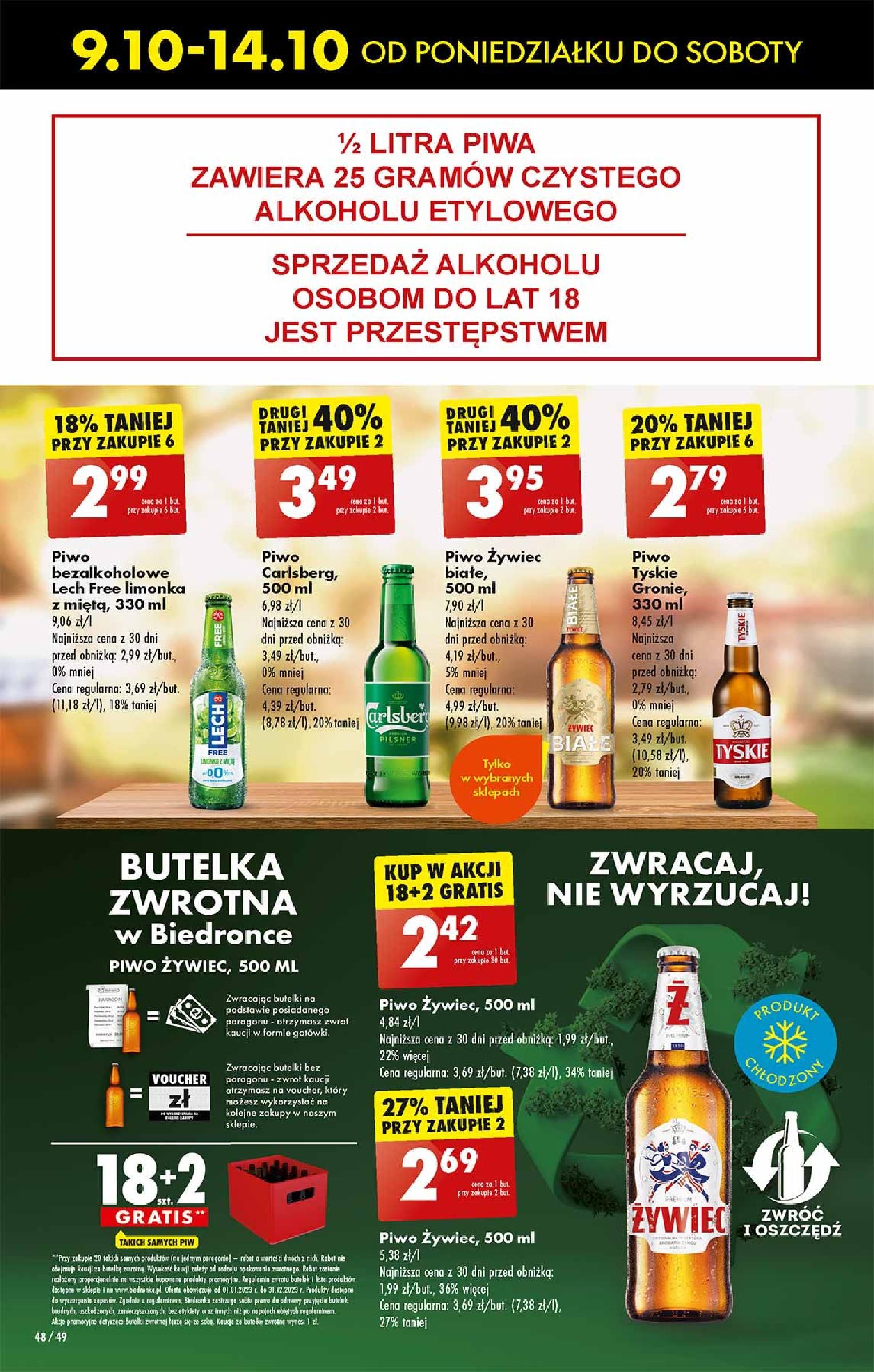 Gazetka promocyjna Biedronka str. 47