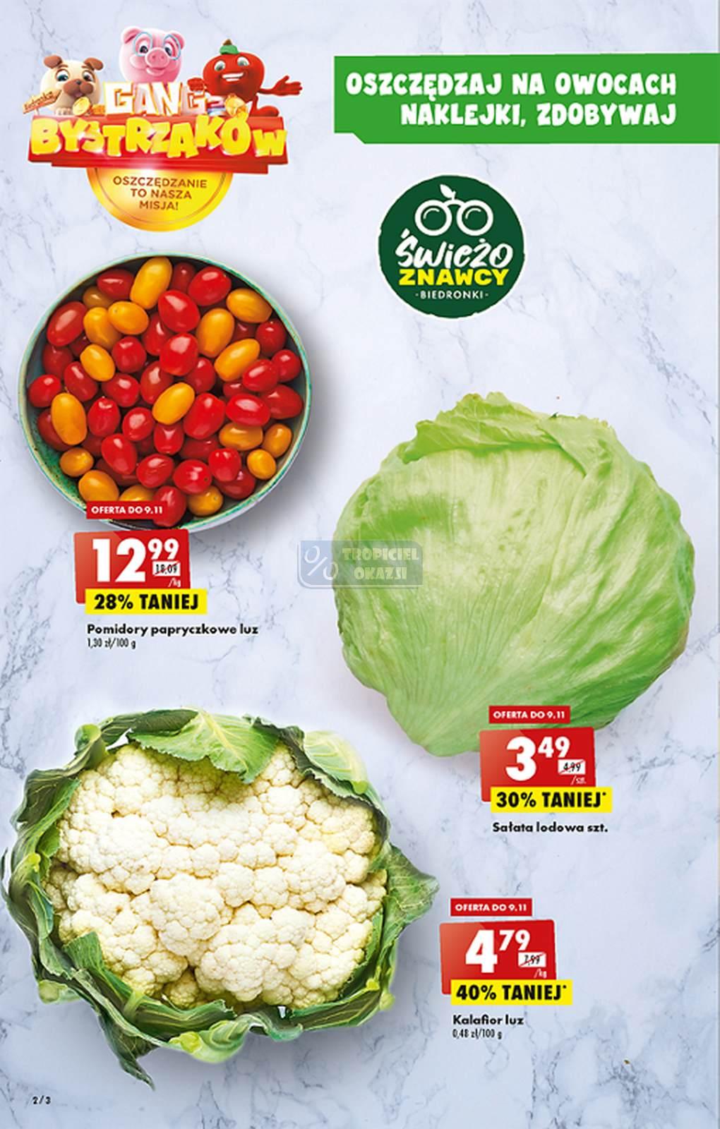 Gazetka promocyjna Biedronka str. 2