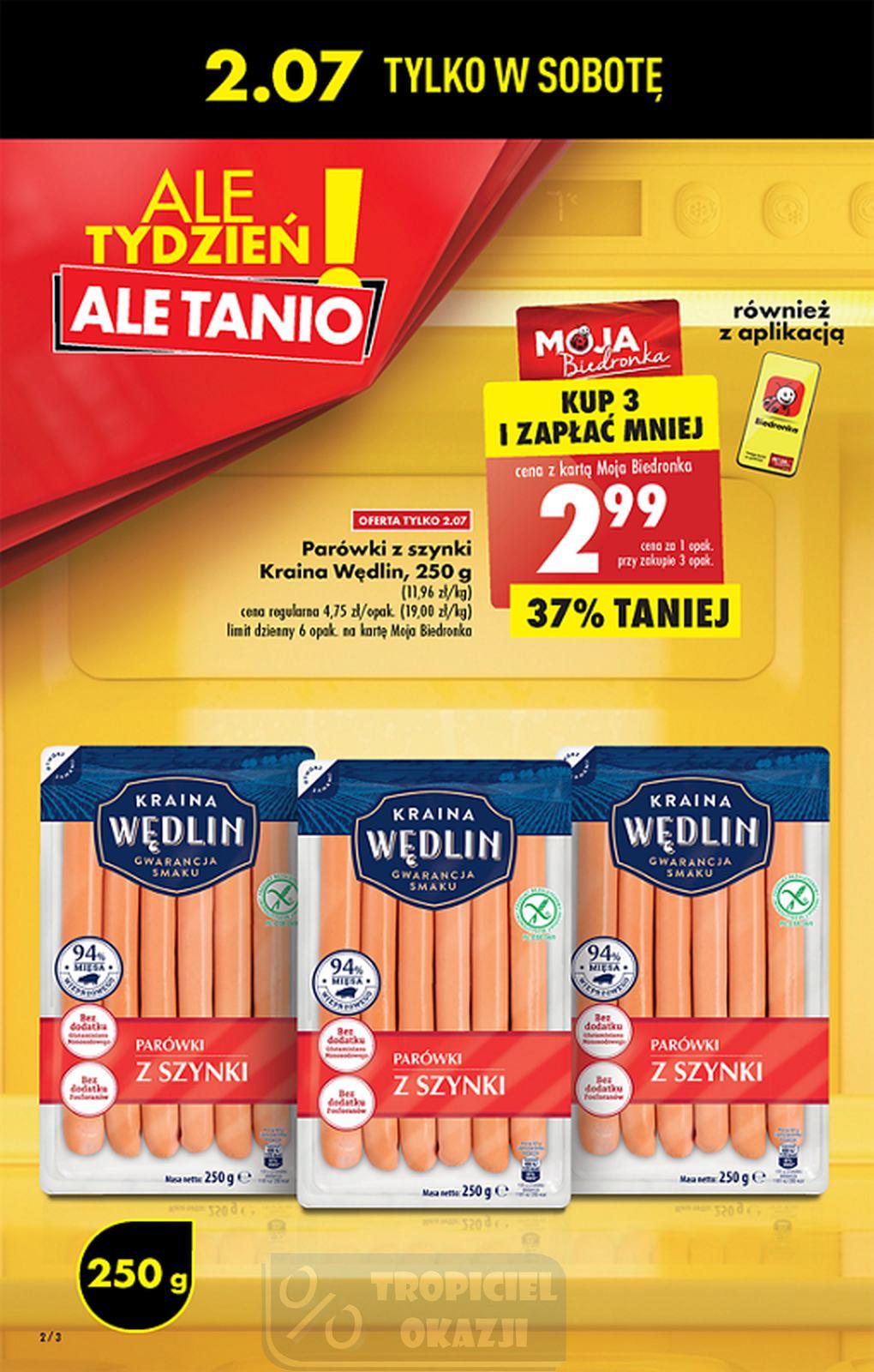 Gazetka promocyjna Biedronka str. 2