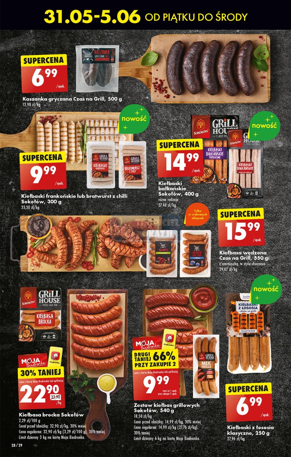 Gazetka promocyjna Biedronka str. 28