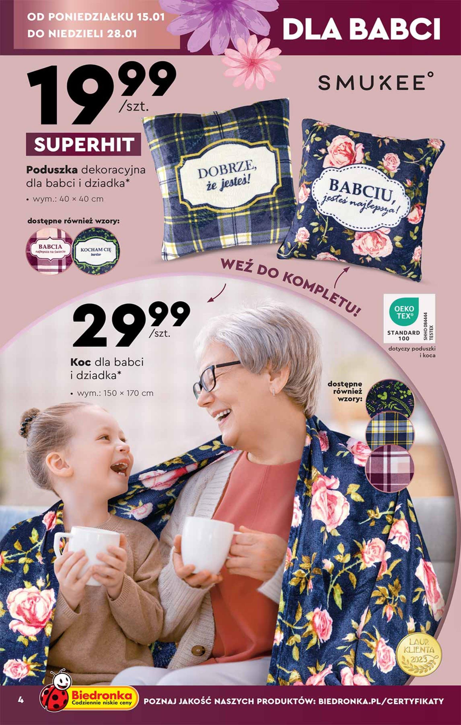 Gazetka promocyjna Biedronka str. 4