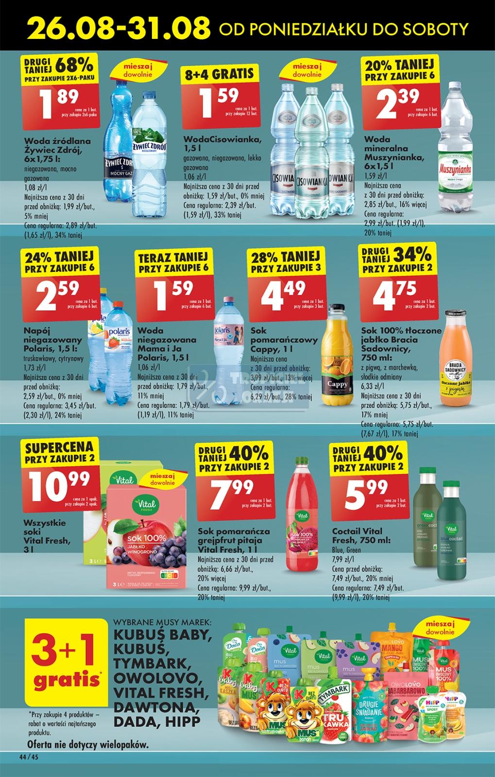 Gazetka promocyjna Biedronka str. 44