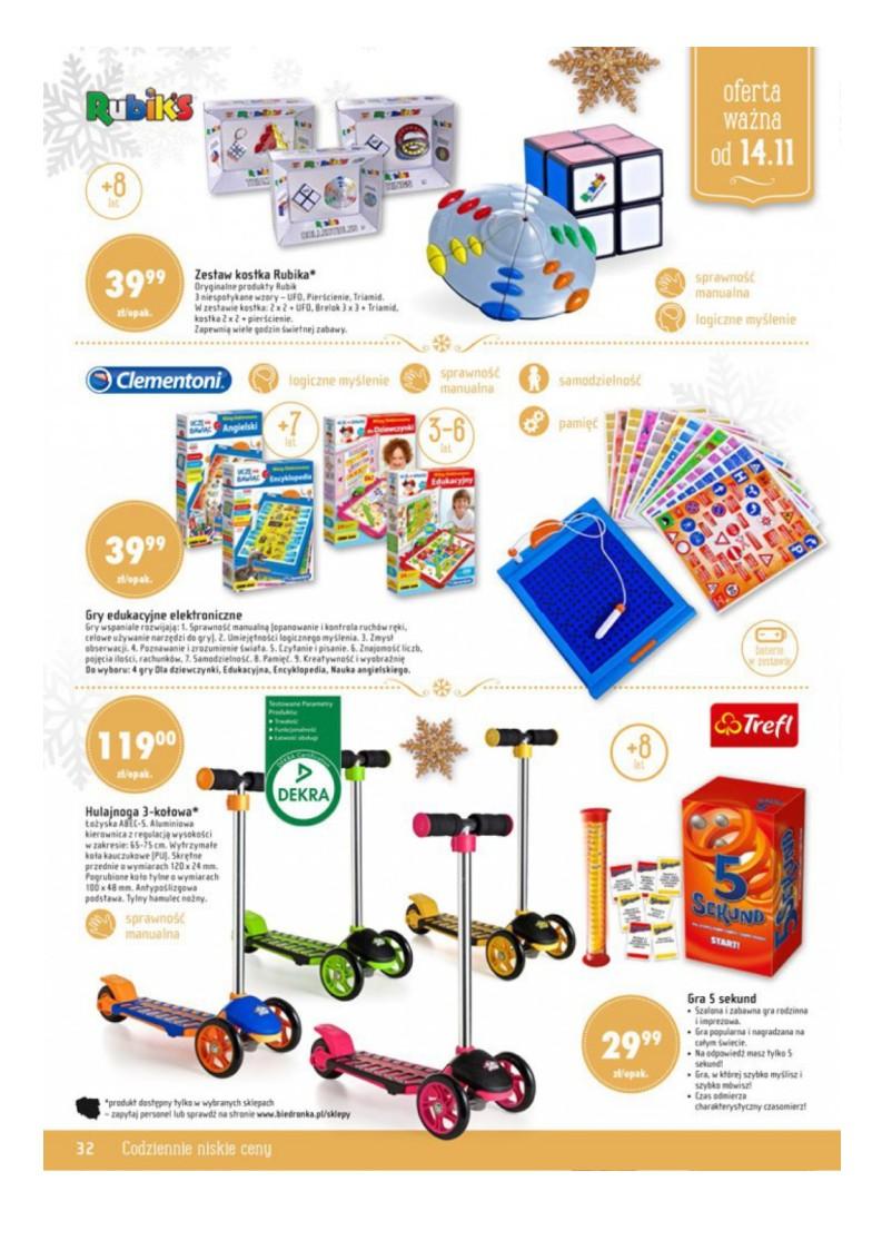 Gazetka promocyjna Biedronka str. 32