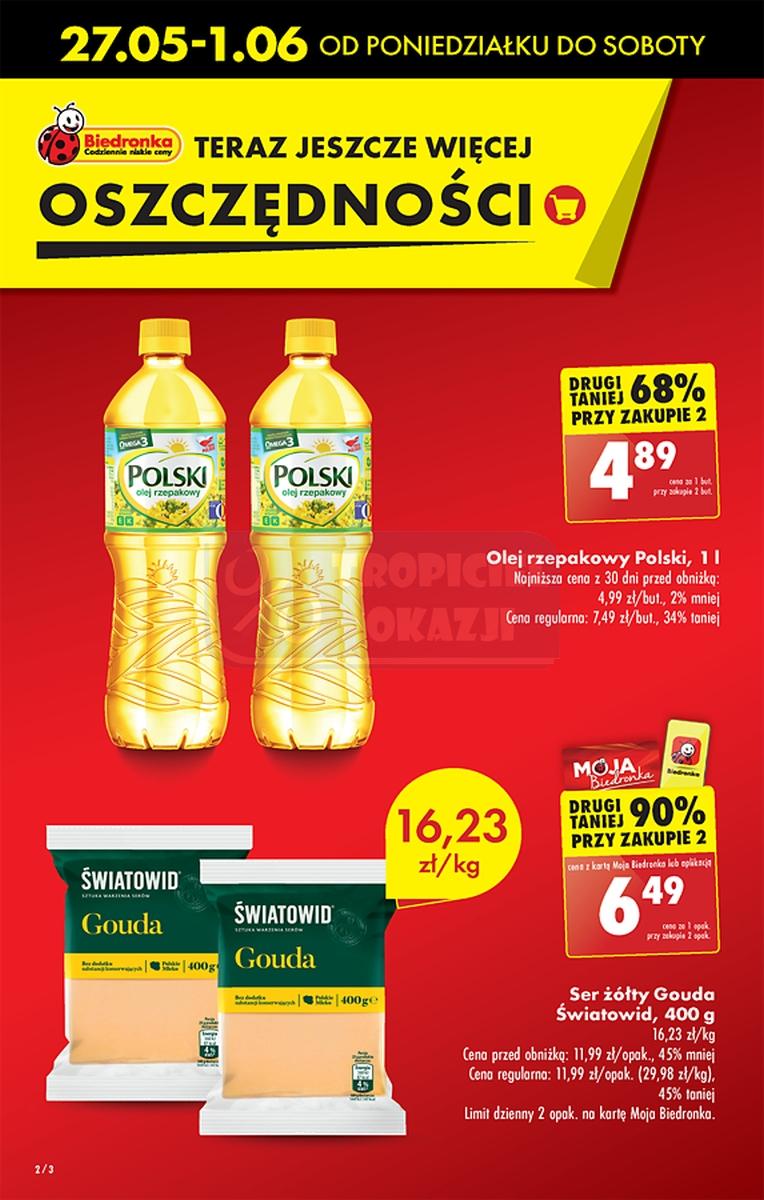 Gazetka promocyjna Biedronka str. 2