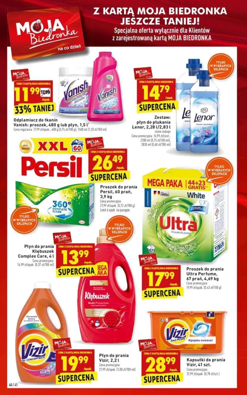 Gazetka promocyjna Biedronka str. 40