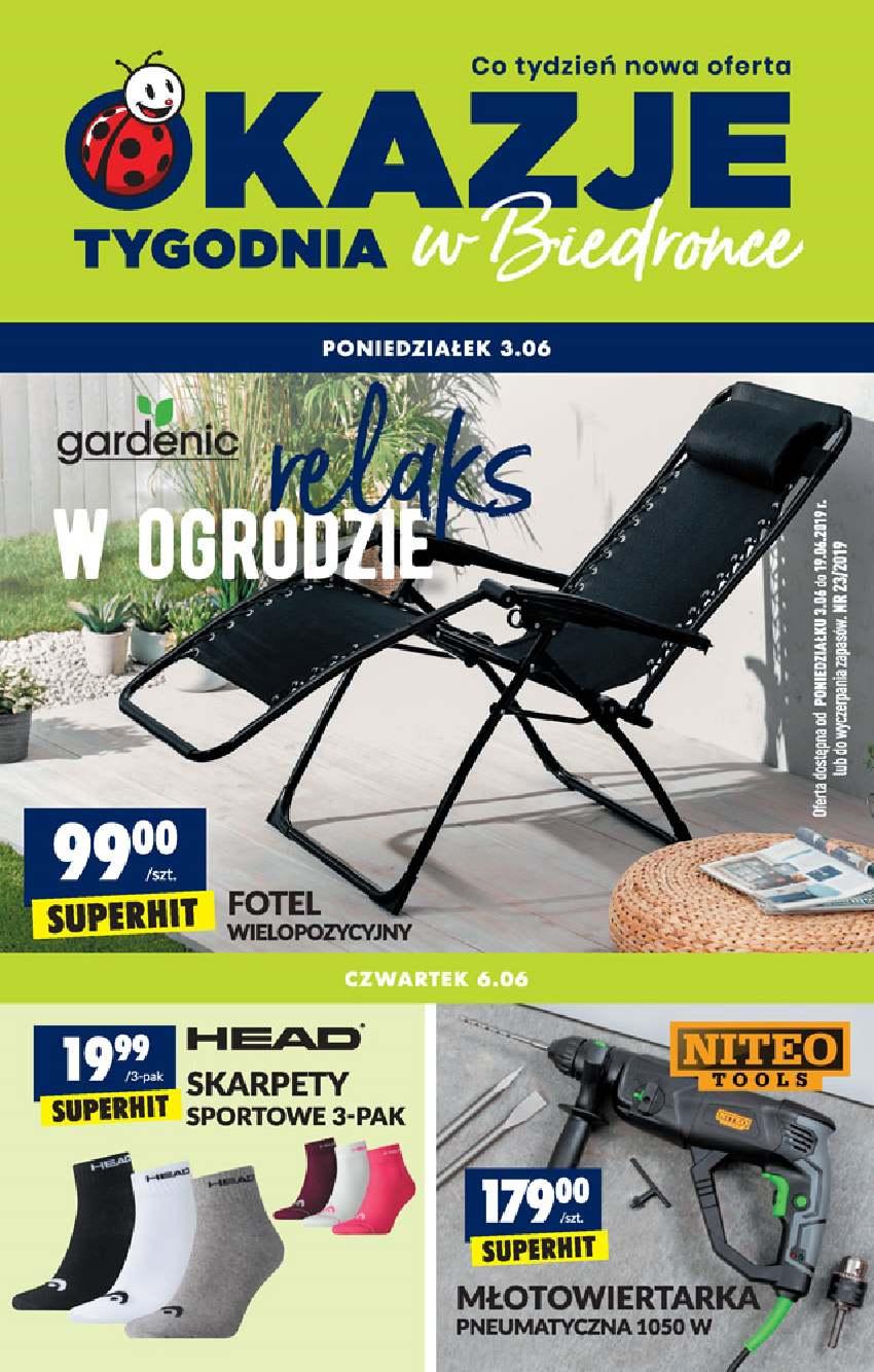 Gazetka promocyjna Biedronka str. 1