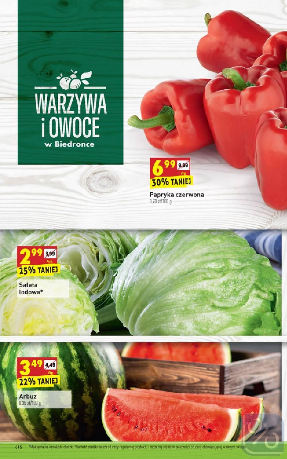 Gazetka promocyjna Biedronka str. 4