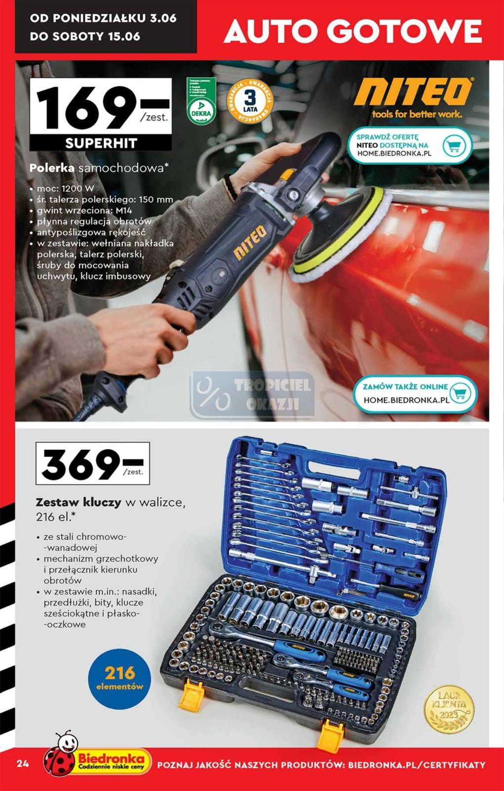 Gazetka promocyjna Biedronka str. 24