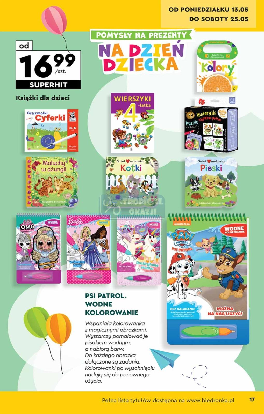 Gazetka promocyjna Biedronka str. 17