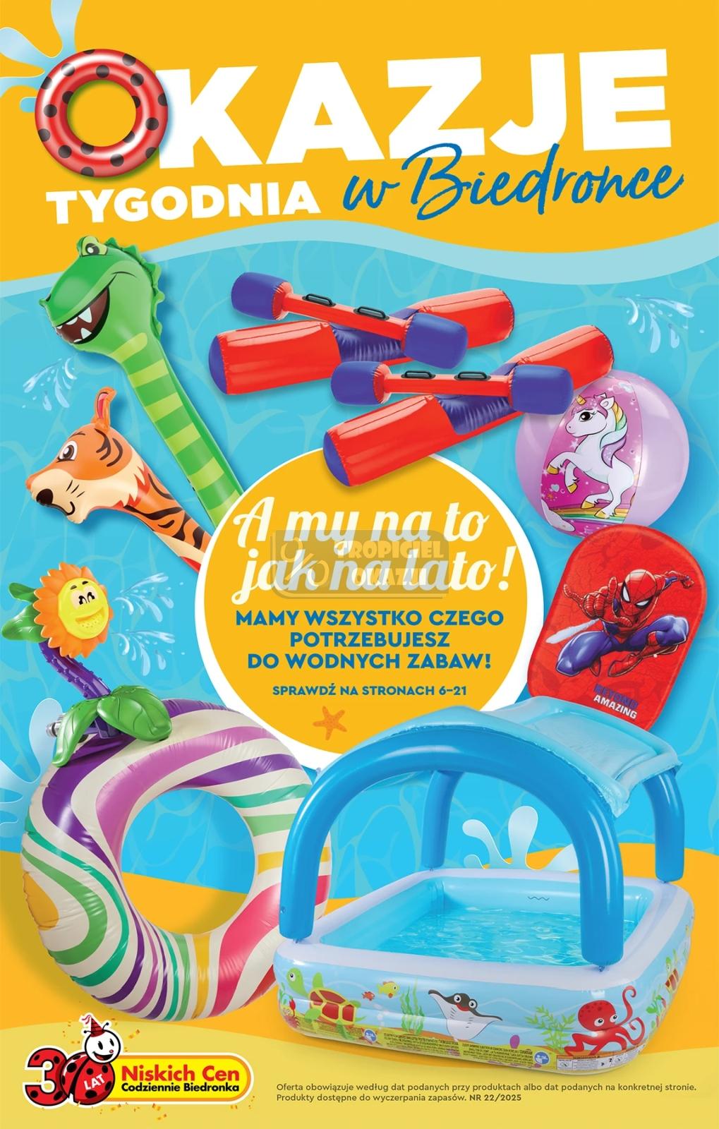 Gazetka promocyjna Biedronka str. 1