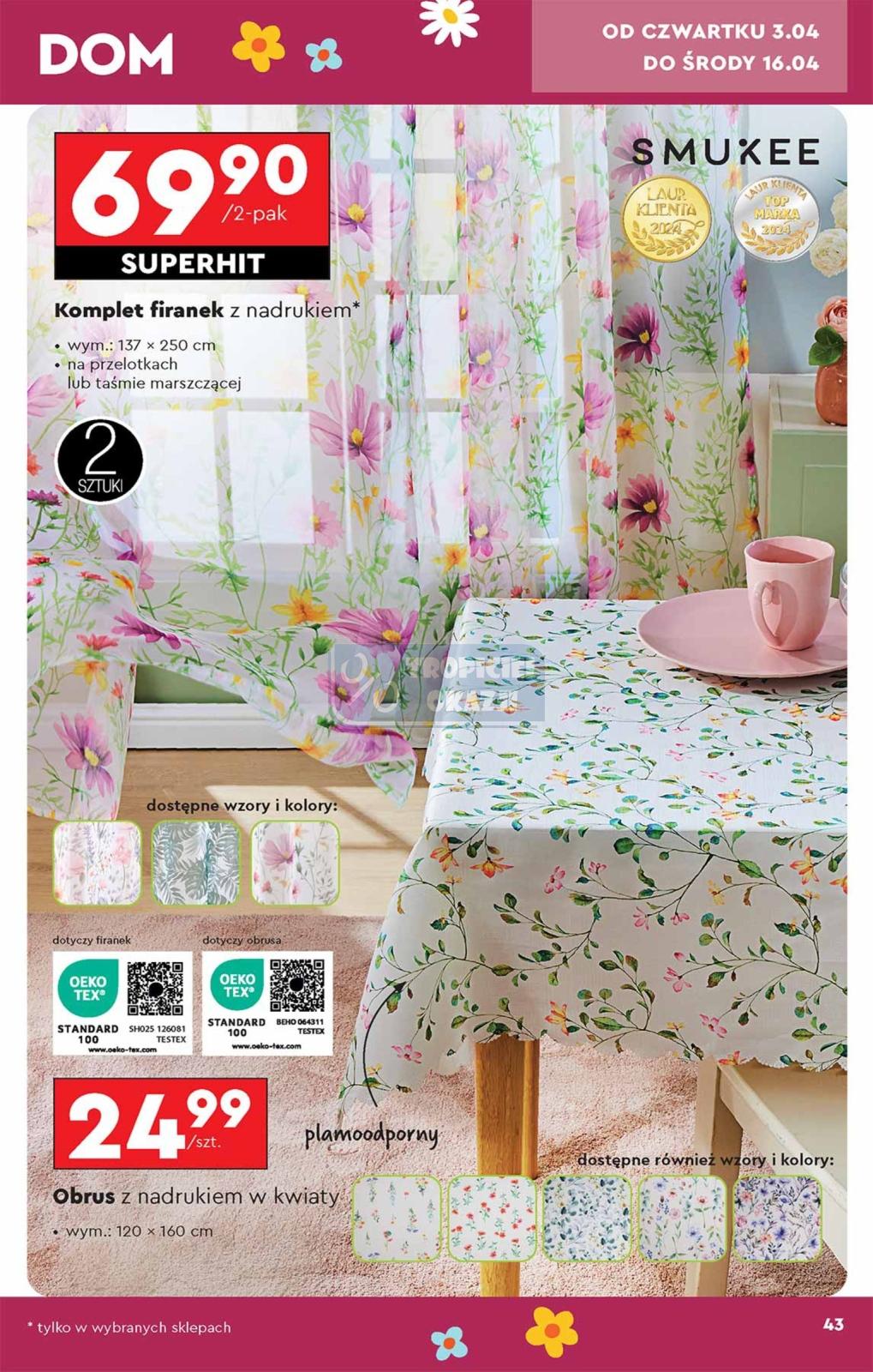 Gazetka promocyjna Biedronka str. 43